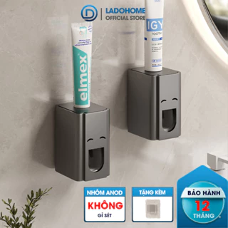 Dụng cụ lấy kem đánh răng tự động LADOHOME 2112 Nhôm Anod không rỉ