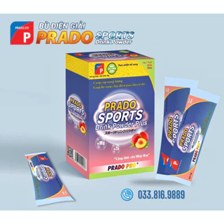 Bột Bù Điện Giải PRADO SPORTS Drink Powder PLUS 13g ( Hương Đào )