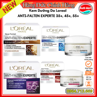 Kem Dưỡng Da Loreal ANTI-FALTEN EXPERTE 35+, 45+, 55+