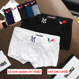 Hộp 5 Chiếc Quần Lót Nam Thun Lạnh Boxer Co Giãn 4 Chiều, Quần Sịp Nam Đùi CONGA MP04