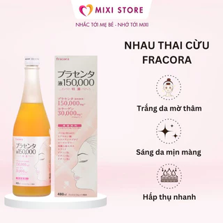 Nước Uống Collagen Fracora Nhau Thai Cừu 150.000mg Nhật Bản Chai 480mL