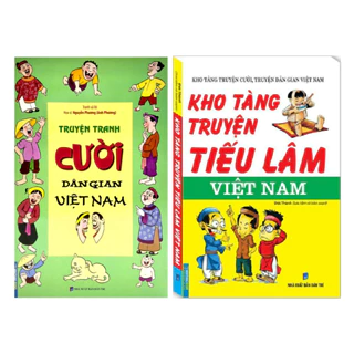 Sách - Combo 2 cuốn Truyện tranh cười dân gian Việt Nam + Kho tàng truyện tiếu lâm Việt Nam