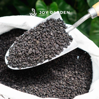 (1kg) Đá Lava đen (Nham Thạch đen) nhập Indo - Rải mặt, trộn đất trồng sen đá - Hồ cá - Kiểng lá - Bonsai | Joy Garden