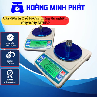 Cân Điện Tử 2 Số Lẻ 600g 0.01g MH-639 (cân phân tích phòng thí nghiệm)