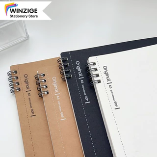 Winzige sổ còng A5 B5 kẻ ngang sổ klong spiral notebook sổ tay b5 sổ tay ghi chép Chất liệu chống lóa, bảo vệ mắt