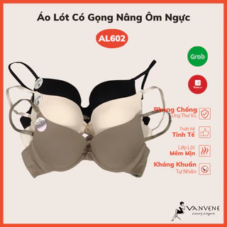 Áo Lót AL602 , áo ngực Thun Lạnh Nâng Ngực Vanvene Có Gọng Có Đệm Thiết Kế Nâng Đẩy Mới