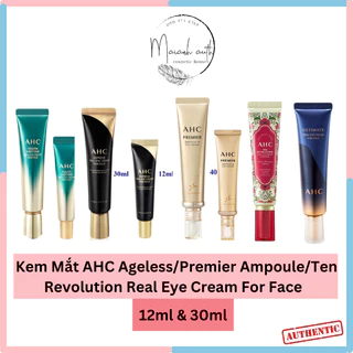 Kem Mắt AHC Ageless Real Eye Cream For Face 12ml &30ml Hàn Quốc.