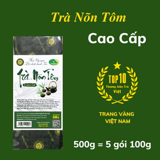 Trà Thái Nguyên Nõn Tôm Cao Cấp 10 gói 100g kèm túi xách Trà Xanh Tâm Thái Trà Nõn Tôm Cao Cấp  An Nhiên 1kg