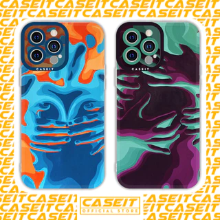 Ốp lưng iphone cạnh vuông Caseit Sơn dầu thiếu nữ Girl art aesthetic 8/8plus/x/xs/11/12/13/14/pro/max/plus/promax