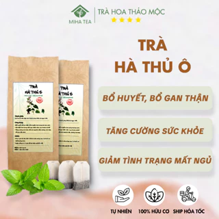 Trà hà thủ ô bổ máu, đen tóc, cải thiện tình trạng tóc bạc sớm gói 30 túi lọc - MIHA Tea