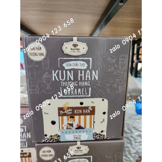 Trân châu đen KUN HAN Caramel Thượng Hạng túi 2kg