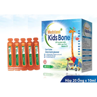 Calci Medstand KidsBone - Hỗ trợ phát triển chiều cao ở trẻ (Hộp 20 ống)