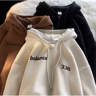 Áo khoác hoodie rip, Áo hoodie nỉ bông 2 lớp Bala