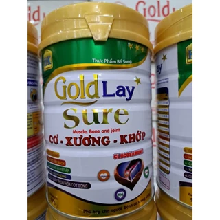 Sữa bột Goldlay Sure cơ xương khớp 900g