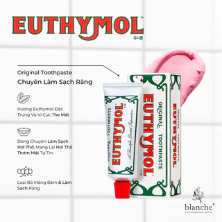 Kem Đánh Răng Euthymol Orginial & Whitening Toothpaste Chính Hãng 106g