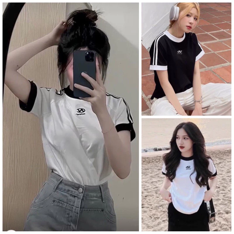 Áo thun nữ cổ tròn tay ngắn dáng babytee chất cotton su in chữ NOCTUR THUUNISEX M1115