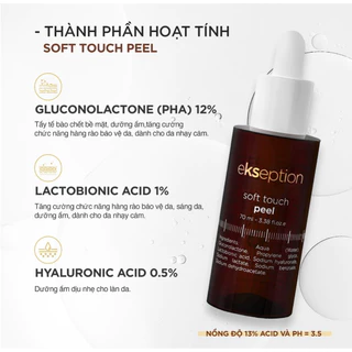 Tinh chất peel da Ekseption Soft touch