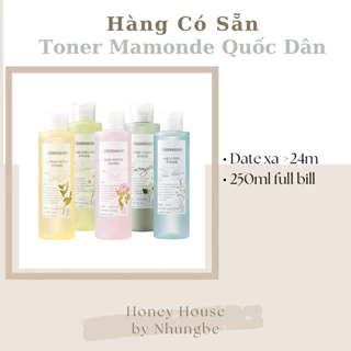 [đủ bill Hàn] NƯỚC HOA HỒNG CÂN BẰNG DA MAMONDE WATER TONER 250ML