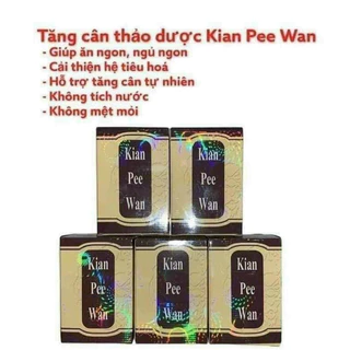 Viên Uống Tăng Cân Kiện Tỳ Khai Vị Bổ Hoàn bị Malaysia Kian Pee Wan