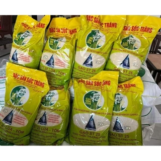 Gạo ST25 chính hãng Ông Cua - túi 5kg