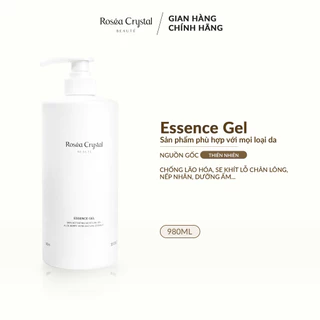 Tinh Chất Massage Kích Hoạt Độ Ẩm Và Nâng Cơ Trẻ Hóa Da Rosea Crystal Essence Gel Dung Tích 980ML