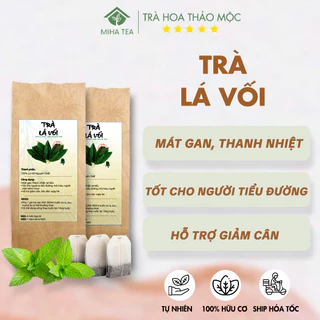 Trà lá vối thanh nhiệt, thanh lọc, mát gan, giải khát gói 30 túi lọc - MIHA Tea