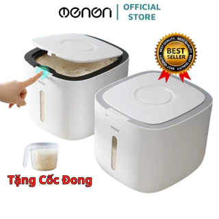 Thùng Đựng Gạo Ecoco Loại 5kg - 10kg Thông Minh Oenon Chống Thấm Chống Ẩm Chống Mối Mọt Cao Cấp Chính Hãng Oenen