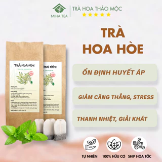 Trà hoa hòe thanh nhiệt, ổn định huyết áp, an thần gói 30 túi lọc - MIHA Tea