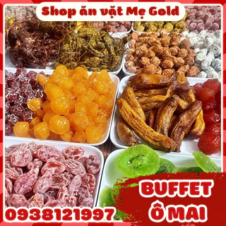 [100g dùng thử] Buffet ô mai, mứt trái cây sấy các loại tự chọn