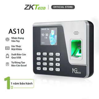 ZKTeco Máy Chấm Công Quét Vân Tay AS10 Cổng Kết Nối USB Bảo Hành 12 Tháng