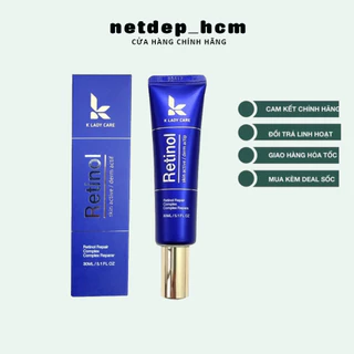 Kem dưỡng trắng da retinol bakuchiol k lady care 30ml hàn quốc, netdep_hcm