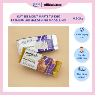 Đất sét Mont Marte tự khô Premium Air Hardening Modelling 0.5-2kg