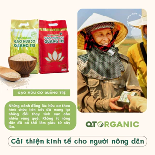 Gạo tấm hữu cơ chất lượng vàng Quảng Trị 5kg (bao vàng)