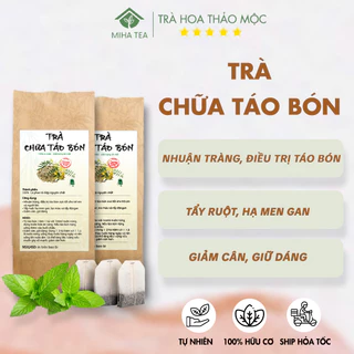 Trà táo bón, nhuận tràng, ngừa táo bón, kiểm soát cân nặng gói 30 túi lọc - MIHA Tea