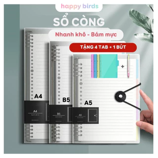 [QUÀ TẶNG KHÔNG BÁN] Quà tặng khi mua combo Sổ còng A4 B5 A5 A6