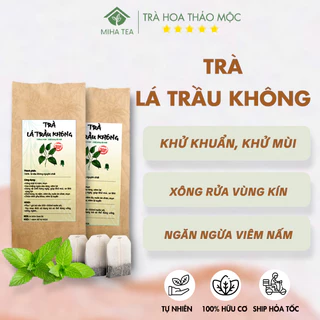 Trà trầu không khử mùi cơ thể, xông rửa vùng kín, ngừa nấm ngứa gói 30 túi lọc - MIHA Tea