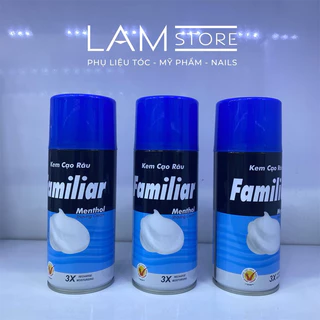 Bọt cạo râu Familiar, kem cạo râu làm dịu mát mẻ, tránh trầy xước da LAM STORE