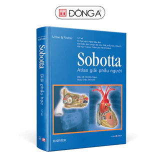 Sách - Sobotta Atlas Giải Phẫu Người - Bìa cứng - Đông A