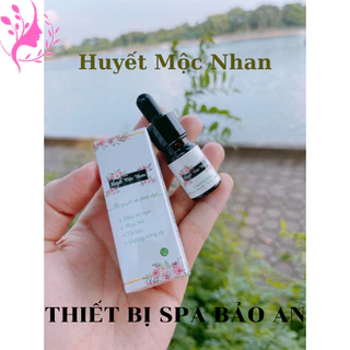 Serum Mụn Huyết Mộc Nhan, Tinh Chất Mụn Cao Lá Nam Đen Đặc Chăm Sóc Da Mặt Handmade Giảm Mụn Mủ Viêm