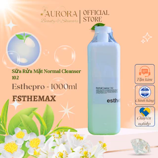 Sữa Rửa Mặt Esthepro 102 - Normal Cleanser cho Spa, ESTHEMAX Chính hãng sạch bụi bẩn, bã nhờn, mồ hôi và oxy hóa 1000ml