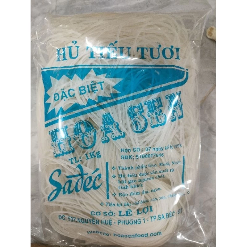 Combo 2kg Hủ Tiếu Tươi Sadec