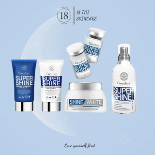 Bộ sản phẩm dưỡng da mặt Cosmeheal Shine White