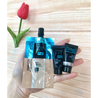 Sample 5ml kem nền, kem lót maybelline fit me mẫu thử