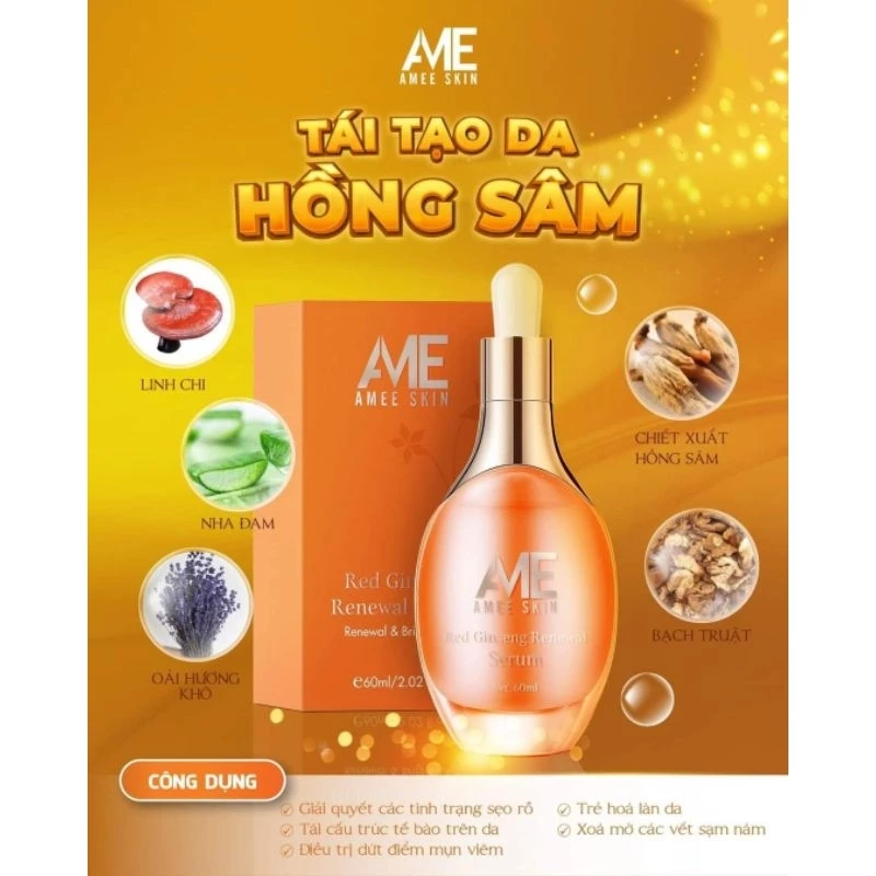 (Peel Da) TÁI TẠO HỒNG SÂM AMEE-SKIN