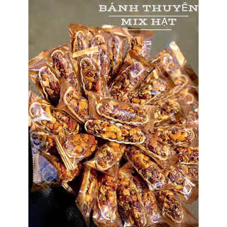 Bánh Thuyền Mix Hạt Dinh Dưỡng ( Siêu Hạt ) - 4000Gram Tốt Cho Người Ăn Kiêng, Giảm Cân ,Eat Clean ⭐️Ăn Vặt Chợ Lớn