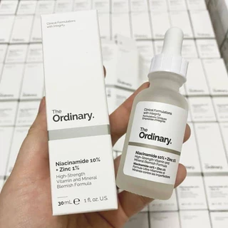 [CAM KẾT CHUẨN] Serum ngừa mụn, sáng da, se khít Niacinamide 10% + Zinc 1% - The Ordinary