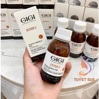 GEL Peel căng bóng trắng da GIGI Ester C Cocktail Mandelic Peel 100 ml