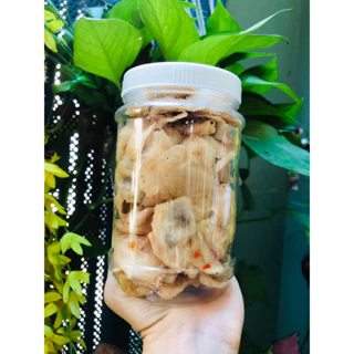 Hủ 250g mãng cầu sấy muối ớt dẻo ngọt tự nhiên, không pha bột có cay nhẹ ạ