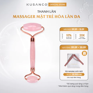 Cây lăn massage mặt Kusanco, thanh lăn mặt giúp nâng cơ thon gọn và săn chắc