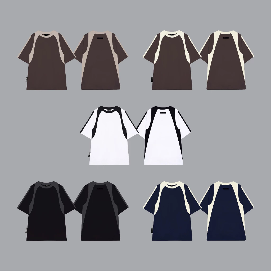 ÁO THUN/T-SHIRT CỔ TRÒN UNISEX NAM NỮ FORM ÂU RAGE OF THE SEA (ROTS STUDIO) \"BEHIND THE LOGO\"